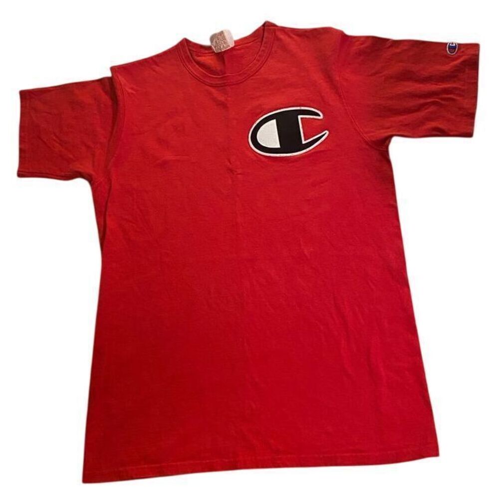 VTG Champion Men's L Big Logo Heavy t-Shirt‎